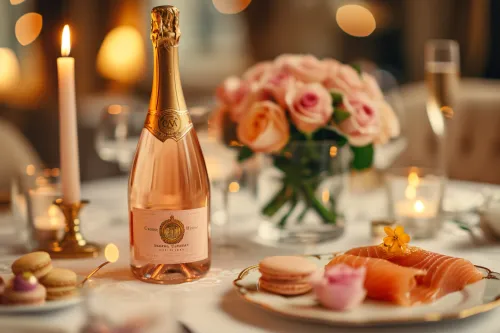 Mets & Champagne Rosé Millésimé :  accords parfaits.